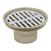 PVC GULLY HEAD & GRID 110MM PLUM